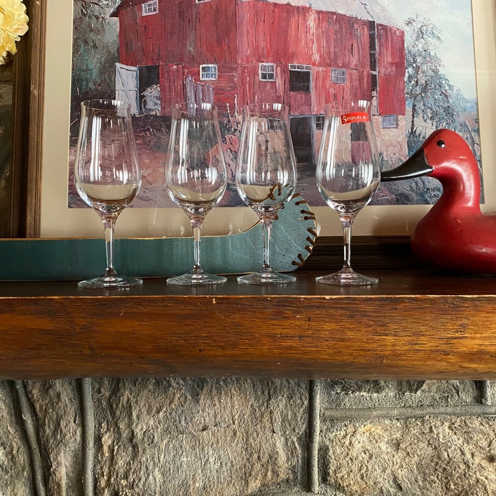 Spiegelau Crystal Digestif Tasting Glasses Set of 4 - Whiskey Cognac Snifters